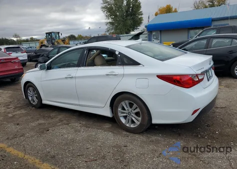 2014 Hyundai Sonata Gls from USA, damaged, VIN 5NPEB4ACXEH928781